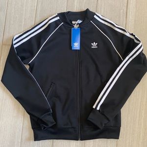 Black/White New with Tags Adidas SST Track Jacket